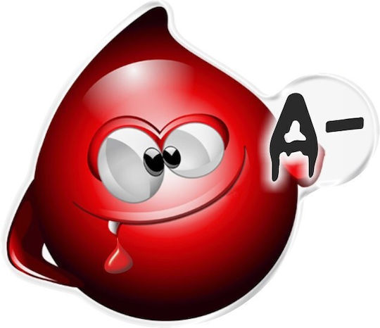 Autocolant Echipa De Sânge A Blood Type Label Sa04p Print