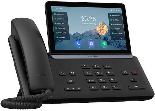 Yealink Sip-t88w Ενσύρματο Τηλέφωνο IP Μαύρο