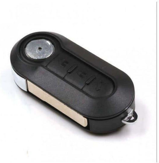 Foldable Car Key Shell with Blade with 3 Buttons for Fiat