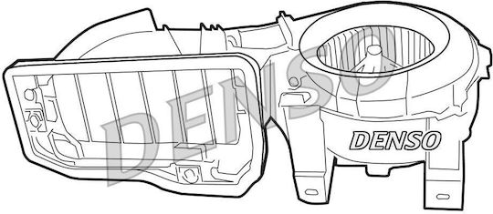 Renault Clio Ii Bb0 1 2 Cb0 1 2 Ventilation Housing Denso Dea23001