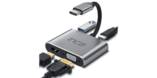 Inca USB-C Docking Station mit HDMI 4K PD (ITPC-06TX)
