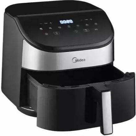 Midea Air Fryer 5.5lt Black 1355376
