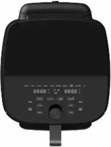Midea Friteuză cu aer cu Coș Detașabil Dublu 11lt Negru 1355524