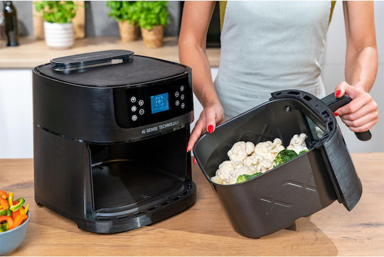 Gotze & Jensen Air Fryer with Wi-Fi 8lt Black