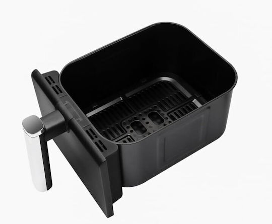 Eldom Air Fryer with Double Detachable Bucket 9lt Black FR200