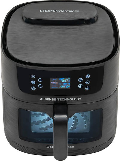 Gotze & Jensen Air Fryer with Wi-Fi 8lt Black