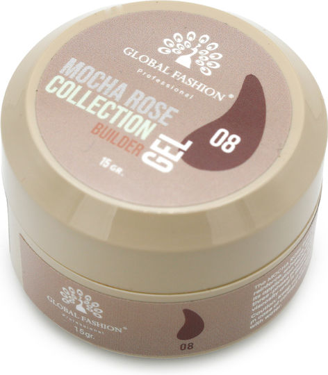 Global Fashion Builder Nail Gel 08 15gr