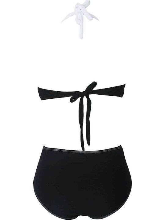 Комплект Бикини White with Black