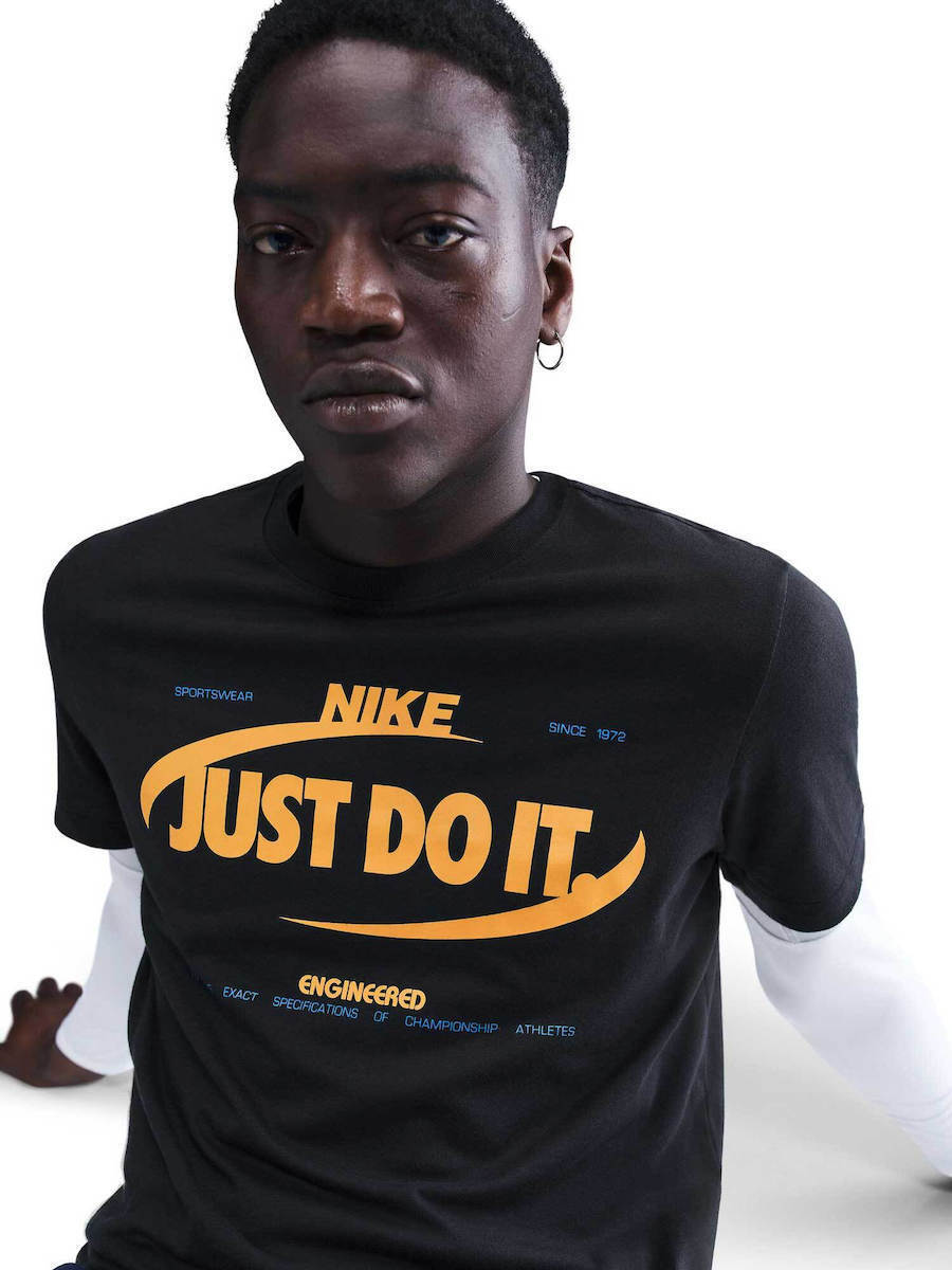 Nike T-shirt Black HQ9159-010 | Skroutz.mt