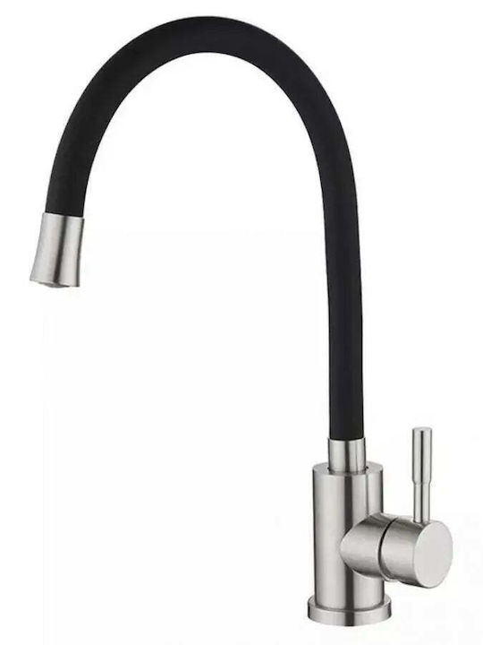 Alista Home Cf025b Baterie Chiuvetă Bucătărie Bancă Flexibilă Gri