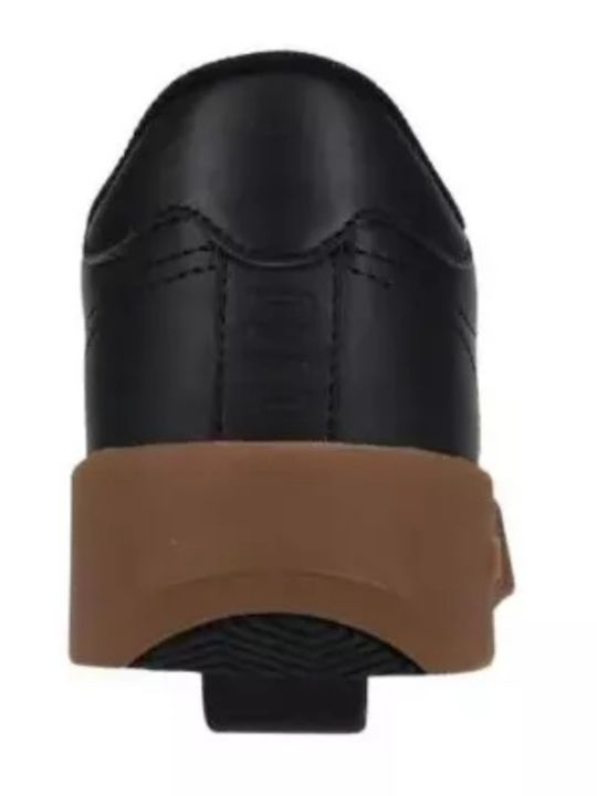 Παιδικά Sneakers με Ροδάκια Μαύρα