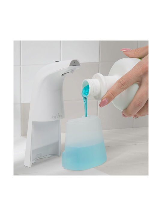 Alista Home Montat pe perete Dispenser Dozator Plastic cu Distribuitor Automat Alb 250ml