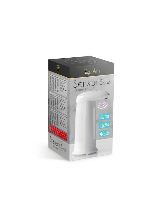 Alista Home Dispenser Πλαστικό με Αυτόματο Διανομέα Λευκό 360ml