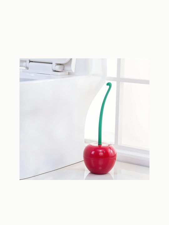 Alista Home Plastic Toilet Brush Red