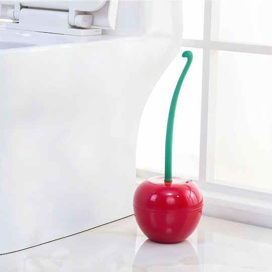 Alista Home Kunststoff Badezimmer Toilettenbürste Rot
