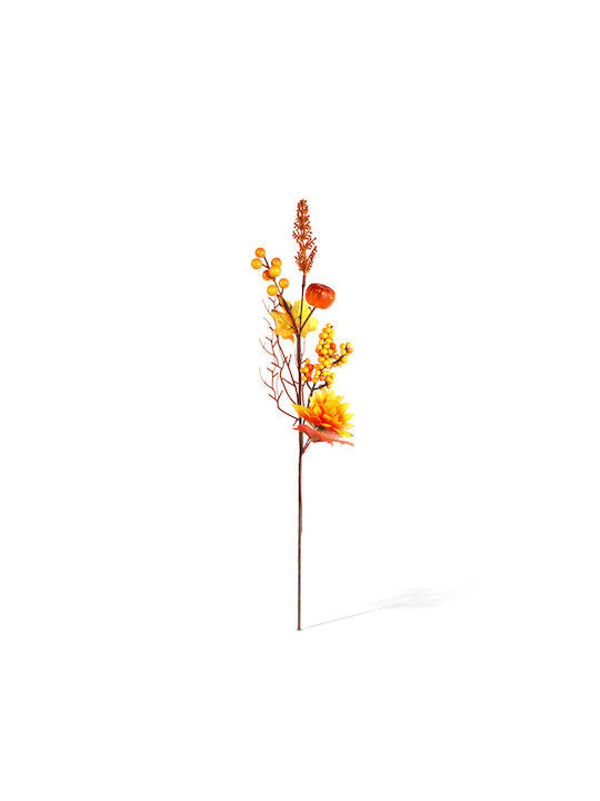 Herbst Dekorative Zweigstelle Blätter Beeren – 62 Cm – 2 Modelle