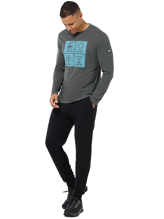 Langarm-Pullover Gray