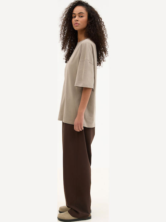 Men's Short Sleeve Gray T-Shirt Petra