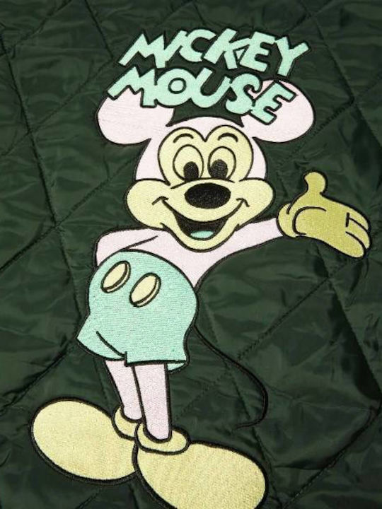 Disney Mickey Mouse Μπουφάν Puffer Forest Green
