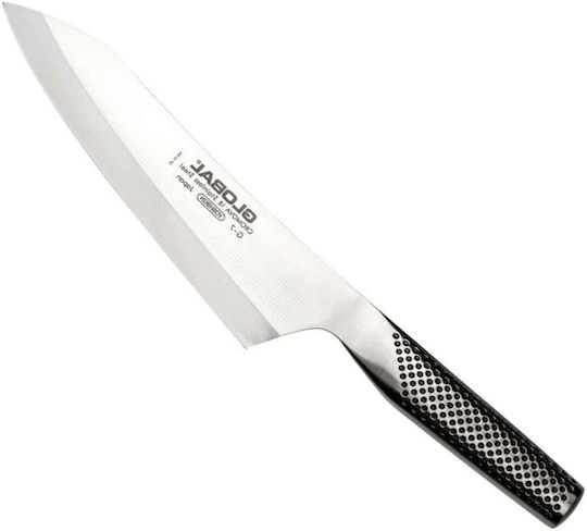 Global Klassisches G Messer Deba aus Rostfreiem Stahl 18cm