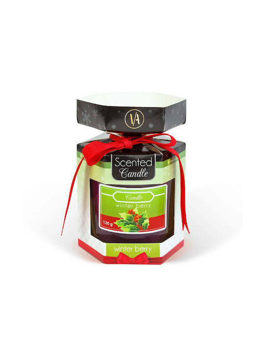 Alista Home Lumânare Aromatică din Soia în Borcan cu Miros de Rodii de Rodie 120gr