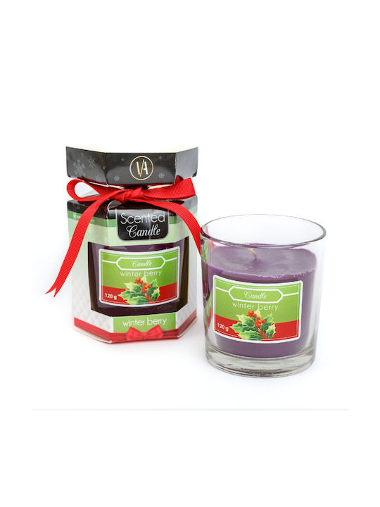 Alista Home Lumânare Aromatică din Soia în Borcan cu Miros de Rodii de Rodie 120gr