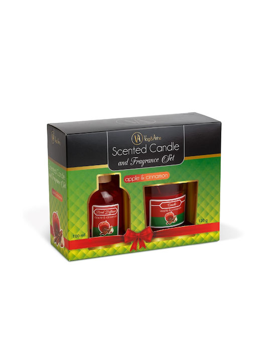 Alista Home Set Diffuser with Fragrance Cinnamon 58800A 120gr 100ml