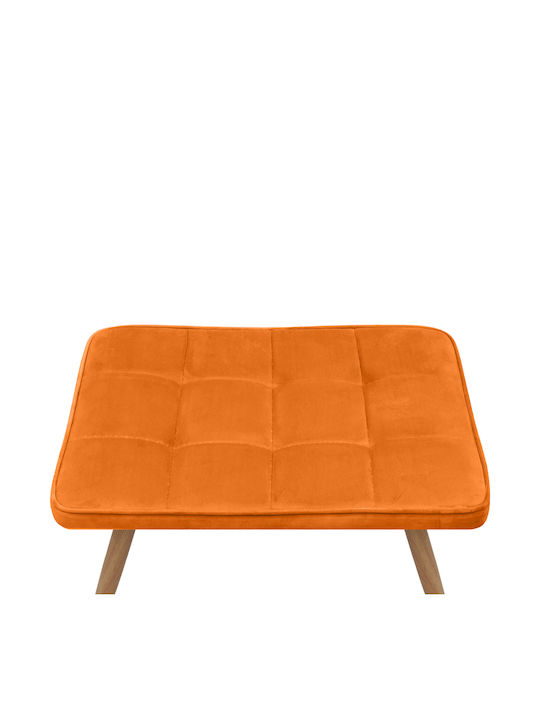 Bergère cu Puf Catifelat Croque 70x62x98cm
