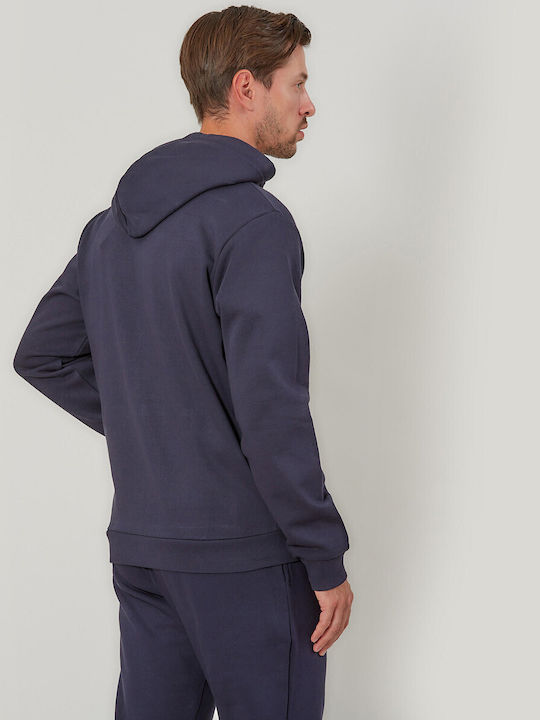 Hooded Blue Sweatshirt