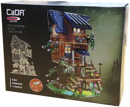 Jamara CaDA Baumhaus Building Blocks for 14+ Years 1155 Pieces