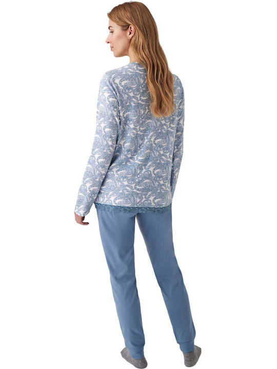 Promise Winter Women's Pyjama Set Marino