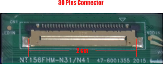 Boe Monitor 15.6" LED 1920x1080 Matte 30 Pin for Laptop NT156FHM-N41 NT156FHM-N41