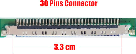 Monitor 14.1" 1280x800 Glossy 30 Pin for Laptop Vaio PCG-3C1M PCG-5G2M VGN-CS21S CLAA141WB05A