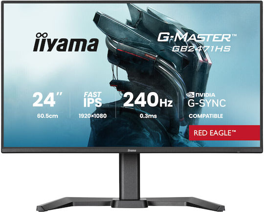 Iiyama G-Master Red Eagle IPS HDR Monitor 23.8" FHD 1920x1080 240Hz