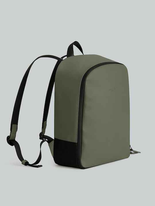 Gaston Luga Τσάντα Πλάτης για Laptop 14" σε Πράσινο χρώμα DSDLBP14OL