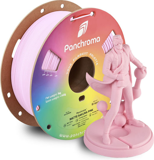 Polymaker PLA 3D Printer Filament 1.75mm Ροζ 1kg 1τμχ (Spool)