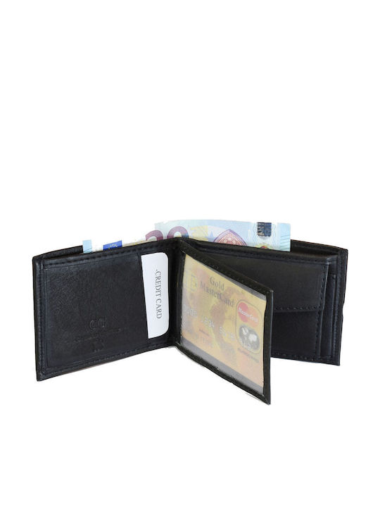 Ανδρικό Πορτοφόλι Ταξιδίου με RFID Μαύρο
