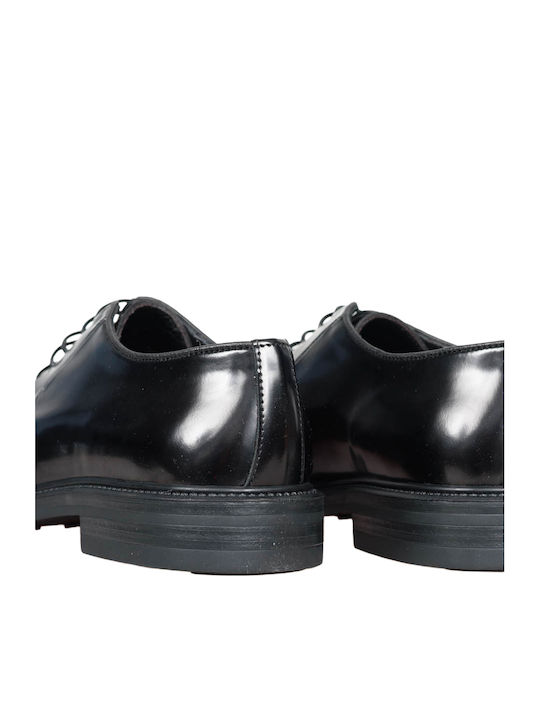 Men's Leather Casual Shoes Black