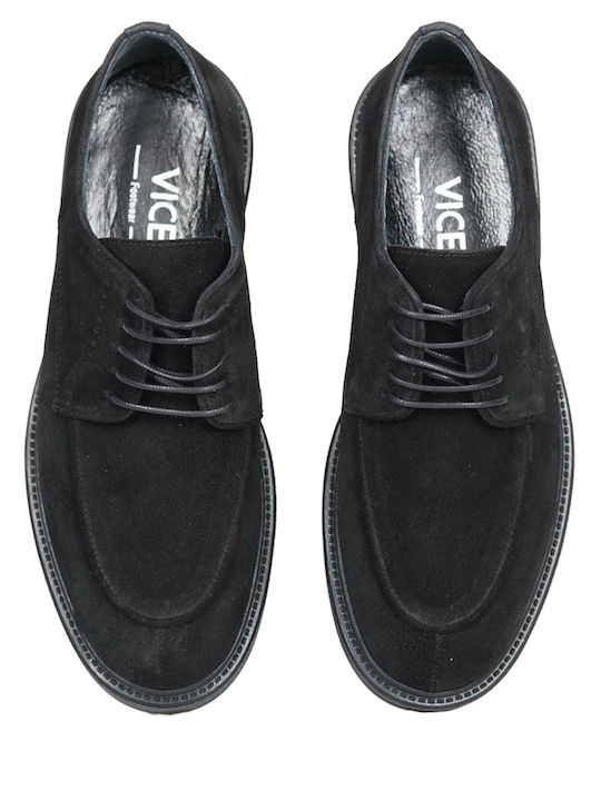 Men's Leather Casual Shoes Black