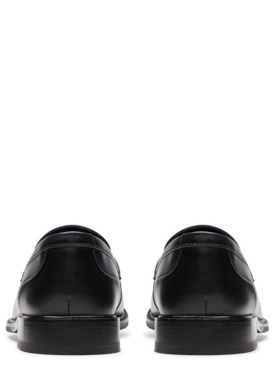 Leder Herrenschuhe Schwarz
