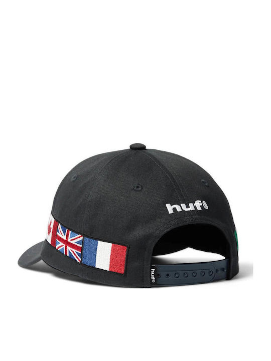 HUF X Disney Mickey Mouse Worldwide Tour Snapback Cap Navy