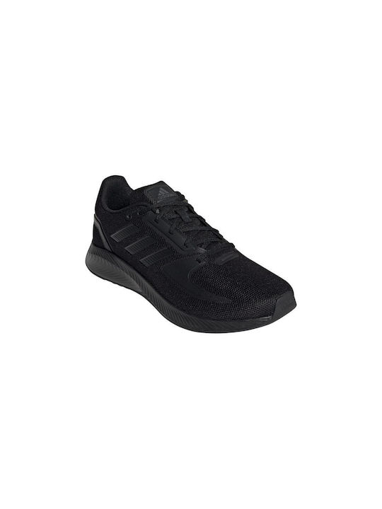 Run Falcon 2.0 Herren Sportschuhe Laufen Core Black / Grey Six