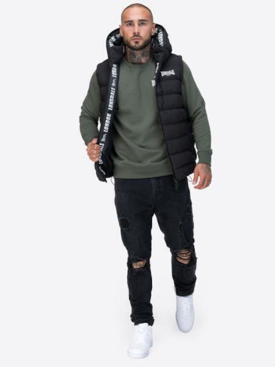 Lydford Ärmellos Jacke Schwarz