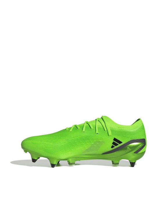 adidas X Speedportal.1 Football Shoes with Cleats Solar Green / Core Black / Solar Yellow