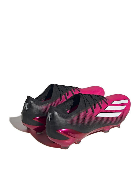 adidas X Speedportal.1 Ποδοσφαιρικά Παπούτσια με Τάπες FG Team Shock Pink 2 / Cloud White / Core Black