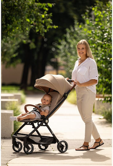 FreeOn Bold Baby Stroller Suitable for Newborn Beige 6.9kg