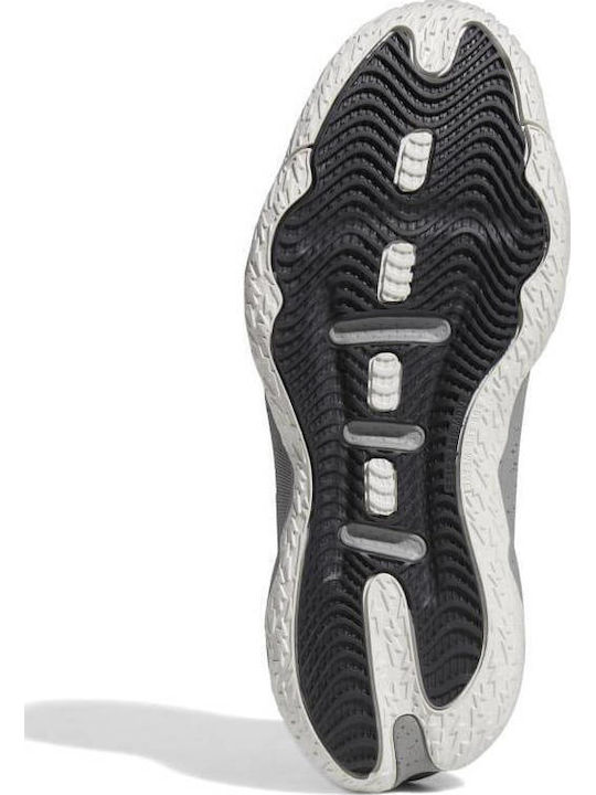 Dame 8 Ψηλά Μπασκετικά Παπούτσια Grey Three / Red / Core Black