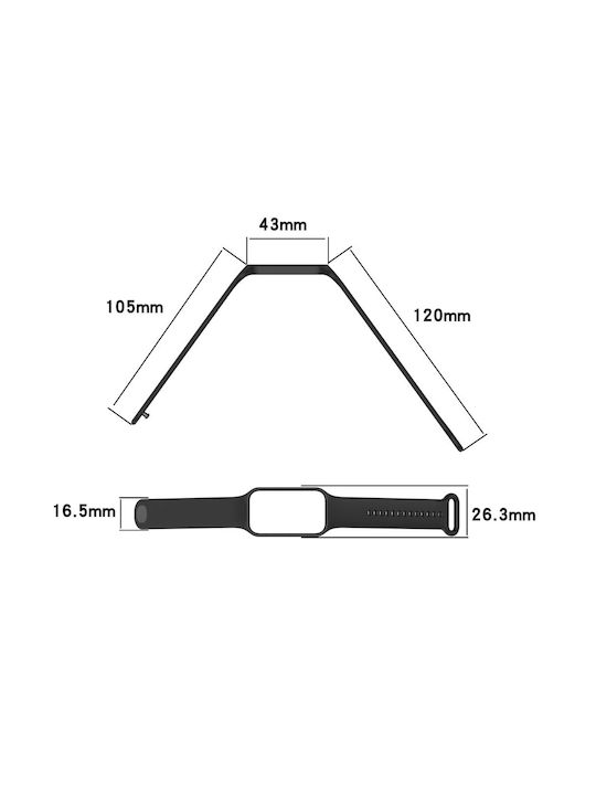 Strap Silicone Green (Smart Band 8 Active)