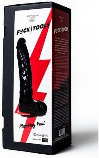 Mister B Dildo Ρεαλιστικό Dildo με Βεντούζα Μαύρο