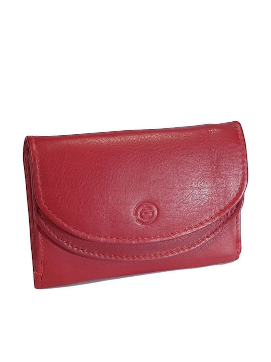 CG 116 Klein Leder Damen Geldbörse Rot